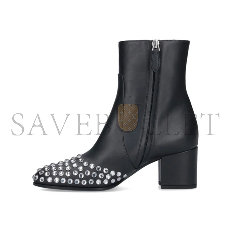 ALAÏA BLACK ANKLE BOOTS AA3B089CK291